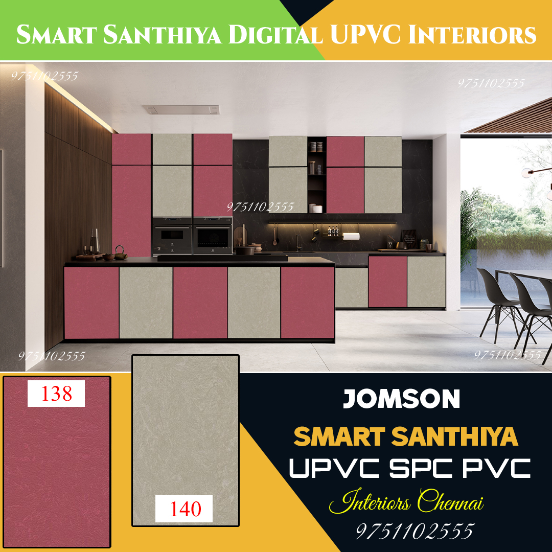 upvc modualr kitchen colors